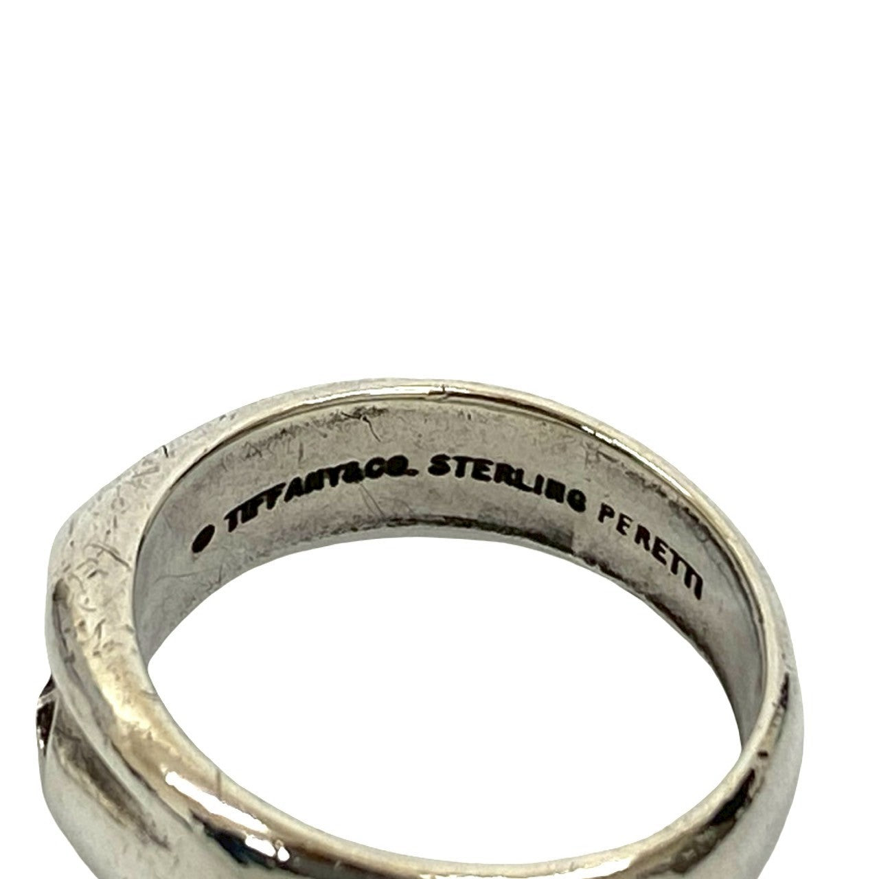 TIFFANY カーブドハートリング シルバー ティファニー エルサ