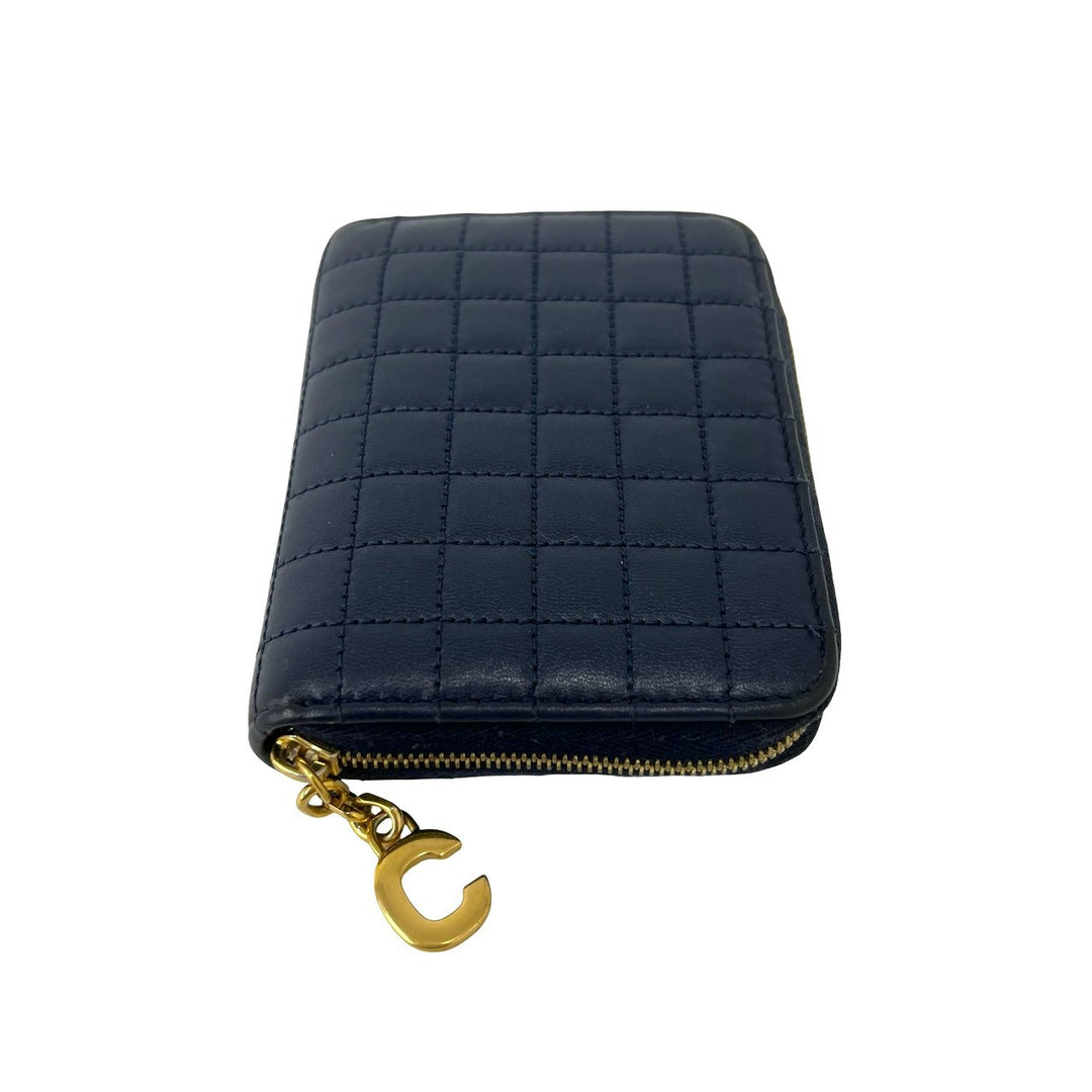 Coin Case Celine C Charm Compact Wallet