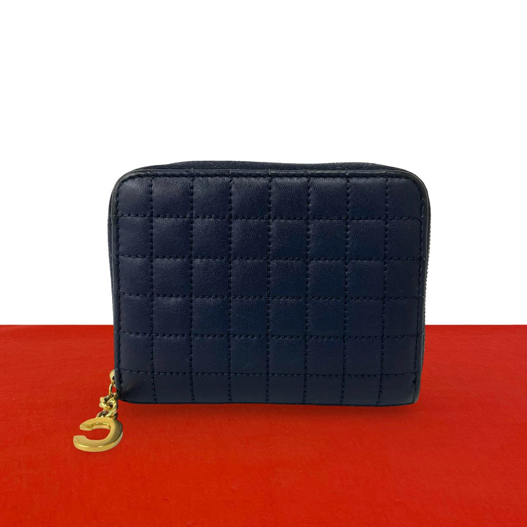 Coin Case Celine C Charm Compact Wallet