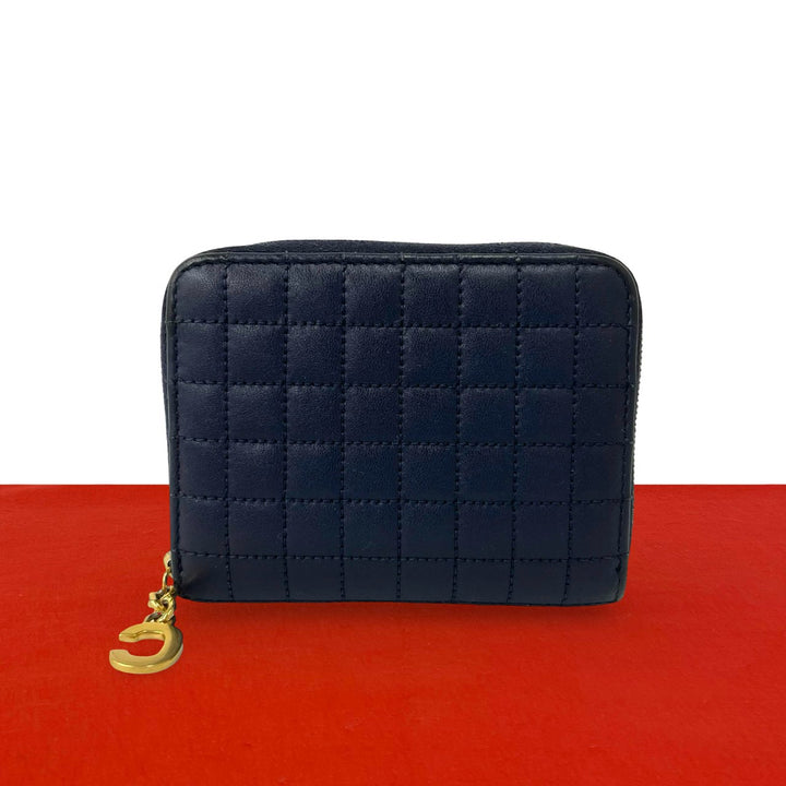 Coin Case Celine C Charm Compact Wallet