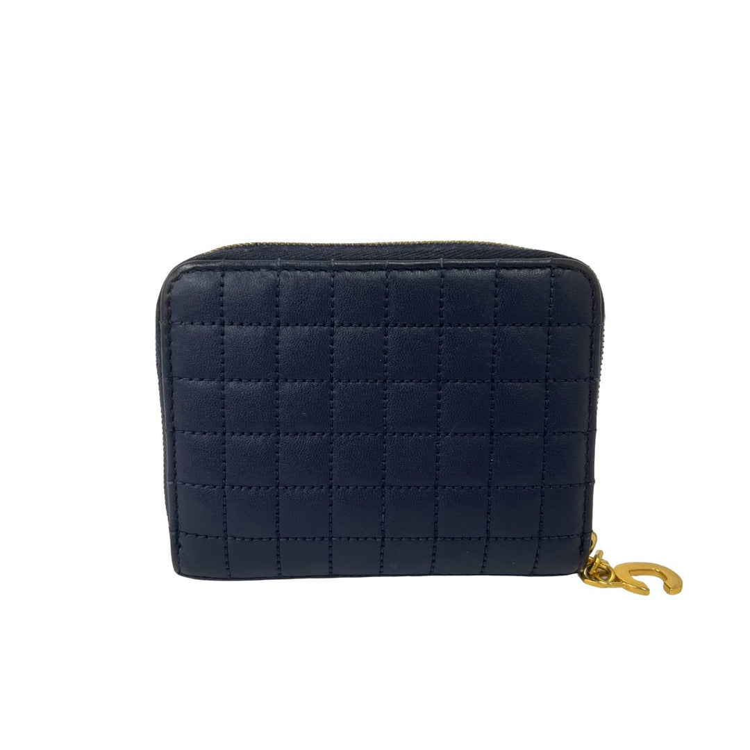 Coin Case Celine C Charm Compact Wallet