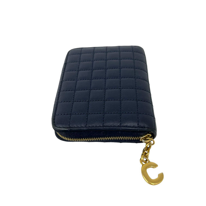 Coin Case Celine C Charm Compact Wallet
