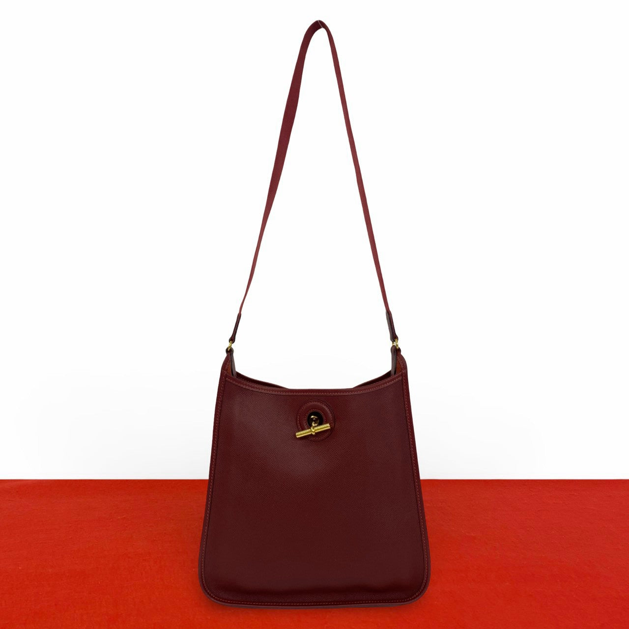 HERMES エルメス ヴェスパ GM 肩掛け レッド ショルダーバッグ HERMES エルメス (Vintage) ヴェスパ ショルダーバッグ クシュベル – Trip