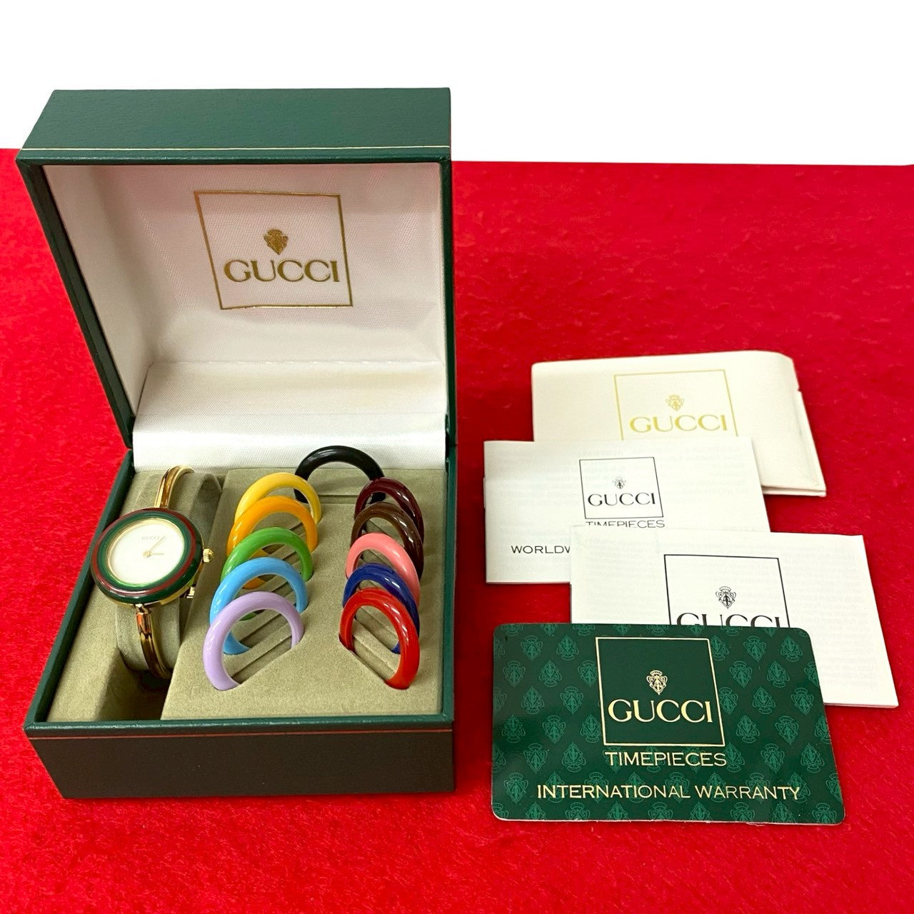 GUCCI グッチ (Vintage) チェンジベゼル S 腕時計 – Trip