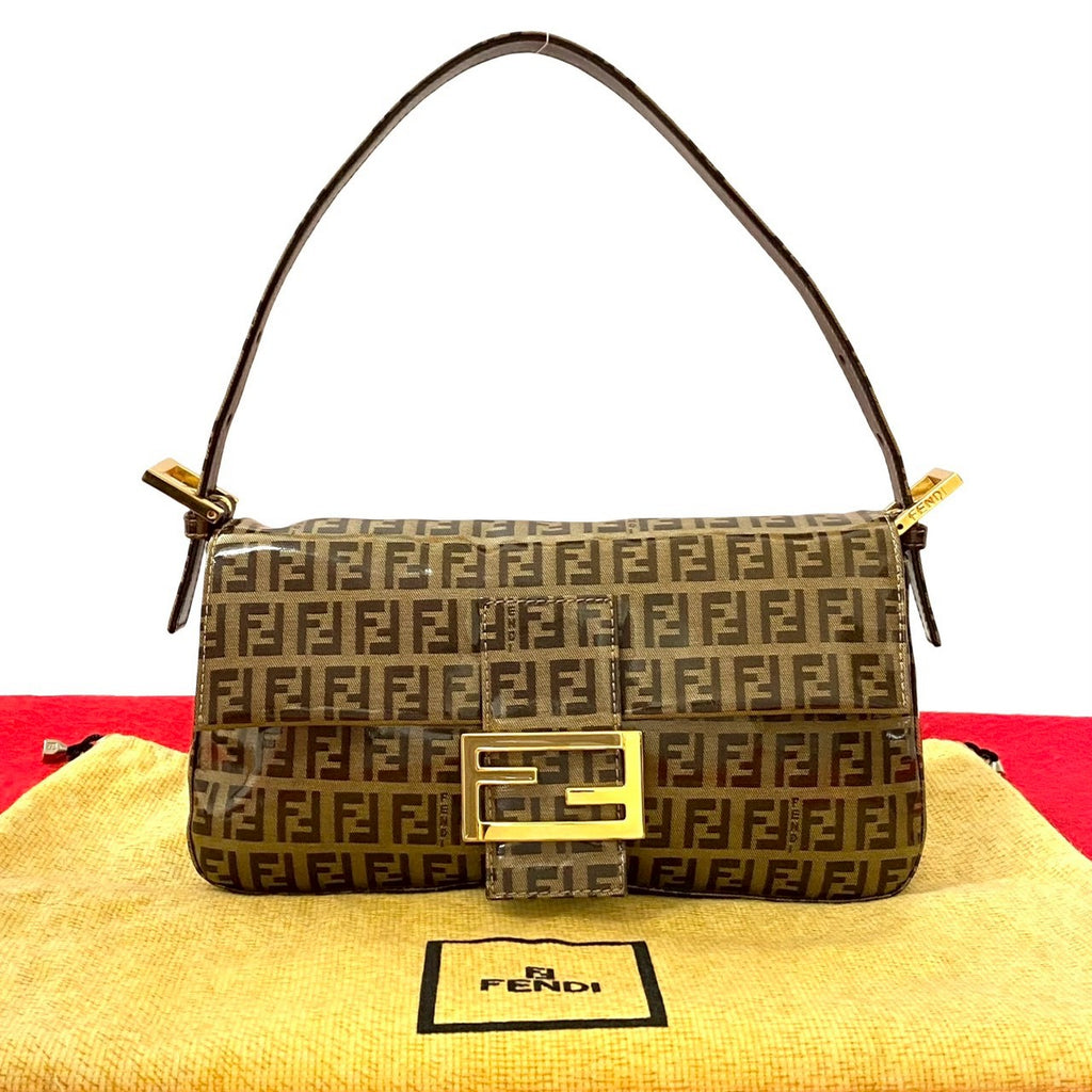 初*）様 FENDI ハンドバッグ訳ありジャンク品難あり FENDI (フェンディ) ロゴ ハンドバッグ フェンディ サンシャイン