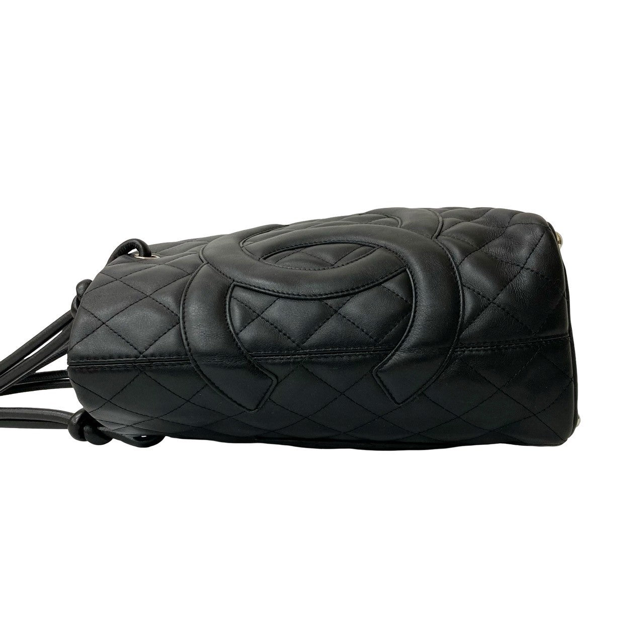 CHANEL ブラック レザー ヴィンテージ CHANEL シャネル (Vintage) ハンドバッグ – Trip