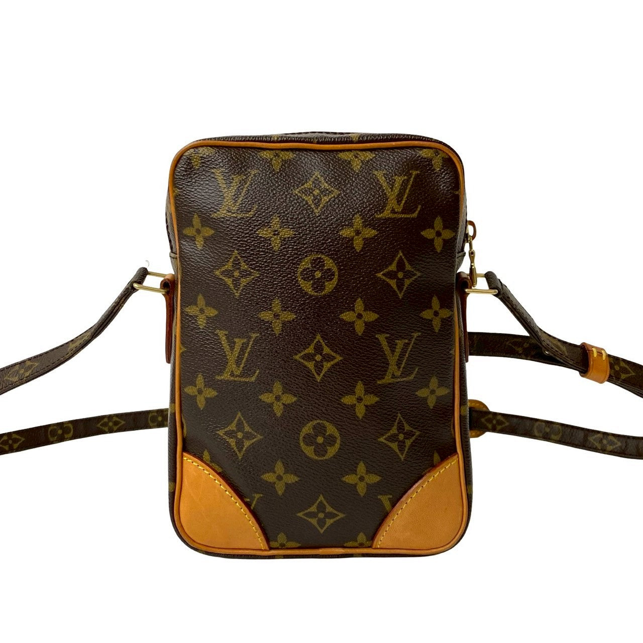 新品 ルイヴィトン Louis Vuitton ショルダーバッグ ダヌーブ ブラウン LOUIS VUITTON - 新品 ルイヴィトン Louis Vuitton ショルダーバッグ