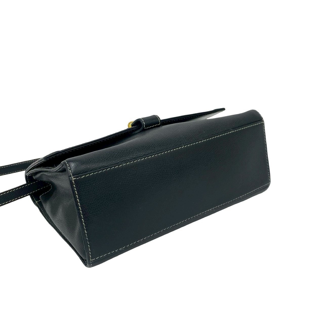 早い者勝ちです。 美品　LOEWE ブラック ショルダーバッグ ロエベ LOEWE LOEWE ショルダーバッグ FLAMENCO CLUTCH MINI （1100