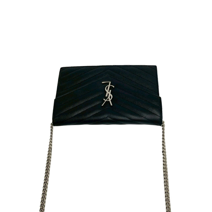 ショルダーバッグ イヴ・サンローラン カサンドラ エンベロープ チェーンウォレット