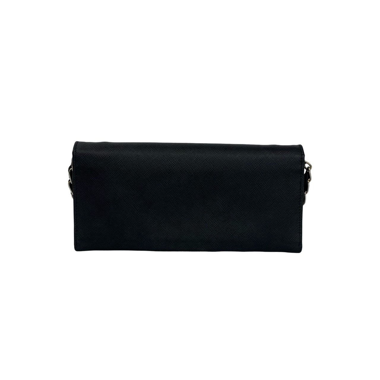 Prada プラダ チェーン ショルダーウォレット ブラック 黒 斜め掛け◎ PRADA プラダ チェーンウォレット ショルダーバッグ – Trip