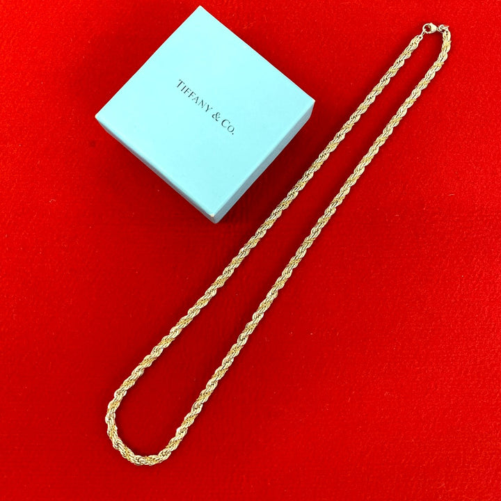 necklace tiffany twisted rope necklace