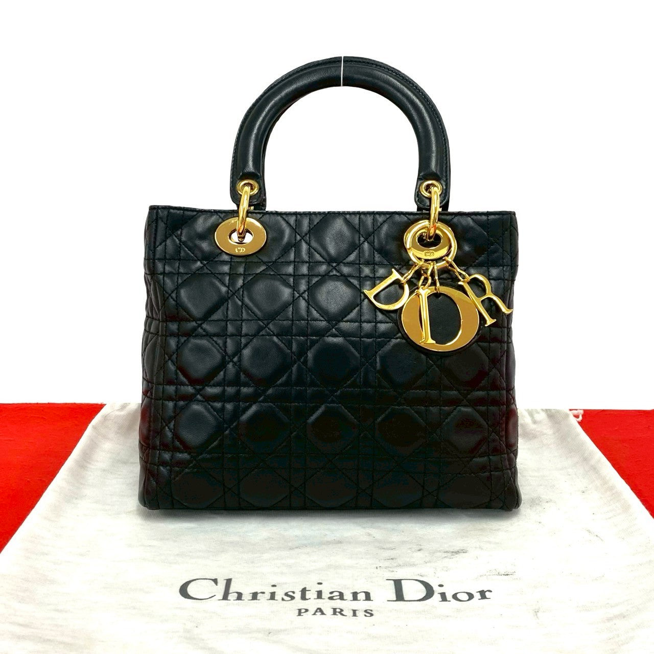 Christian Dior ディオール レディディオール ハンドバッグ – Trip