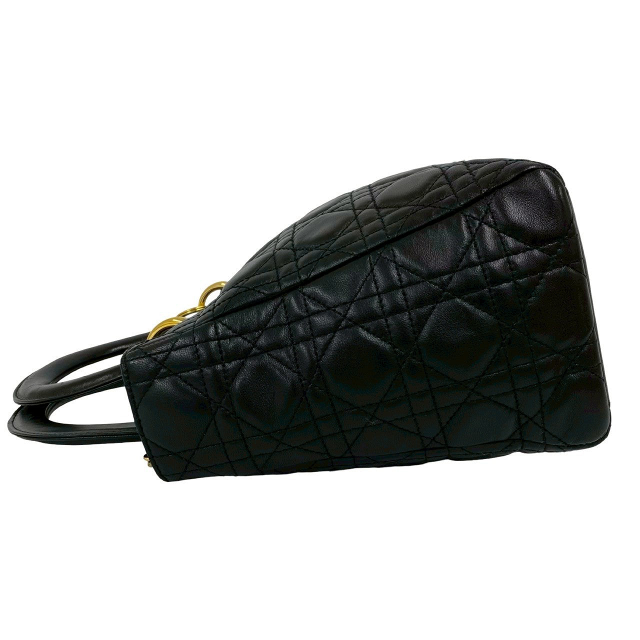 Christian Dior ディオール レディディオール ハンドバッグ 黒 Christian Dior ディオール レディディオール ハンドバッグ – Trip