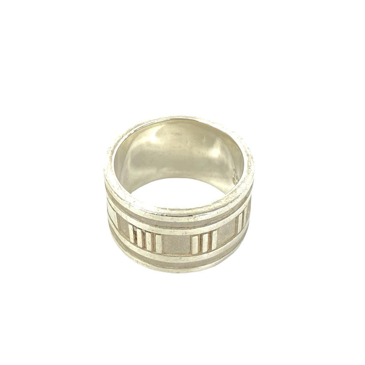 TIFFANY&Co. ティファニー (Vintage) アトラス ワイド リング 指輪 – Trip
