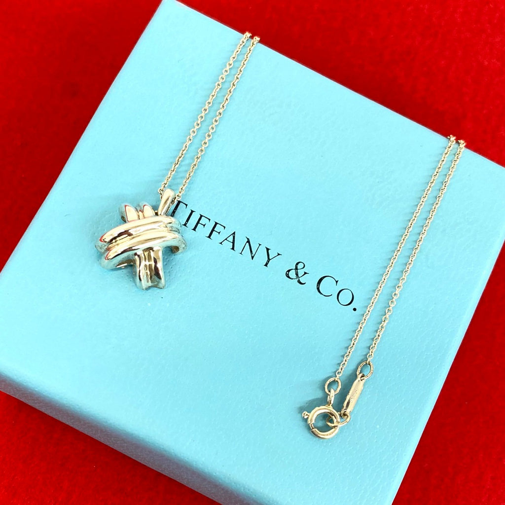 TIFFANY&Co. ティファニー (Vintage) シグネチャー クロス ネックレス