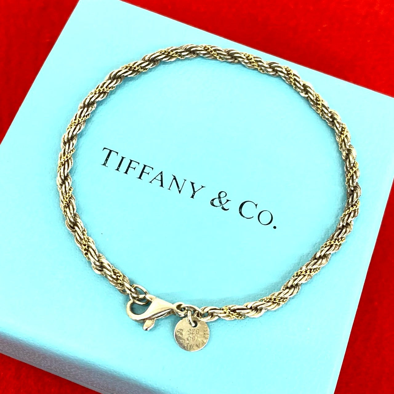 TIFFANY&Co. ティファニー (Vintage) ツイスト ロープ ブレスレット