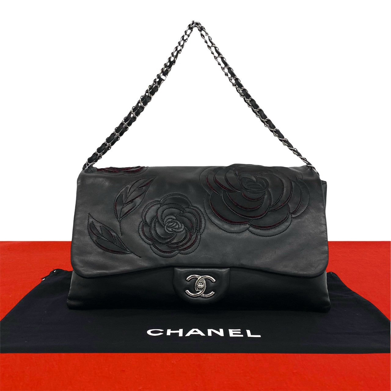 CHANEL シャネル カメリア ショルダーバッグ – Trip