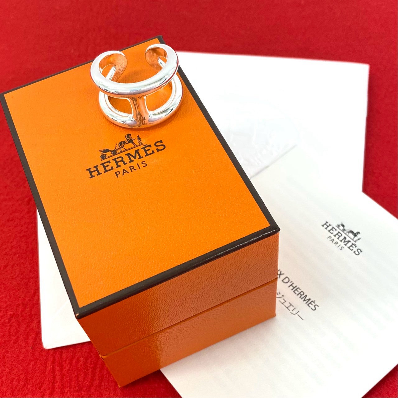 HERMES エルメス オスモズ GM リング 指輪 – Trip