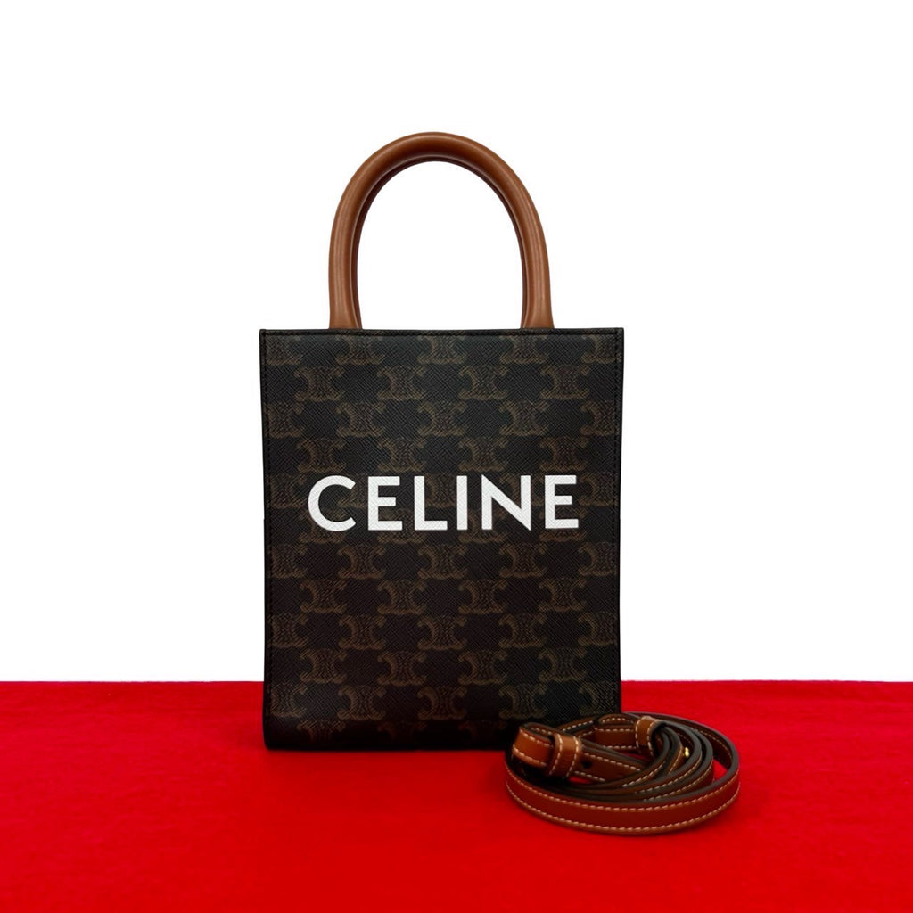 CELINE バーティカルカバ CELINE セリーヌ バーティカル カバ ショルダーバッグ – Trip