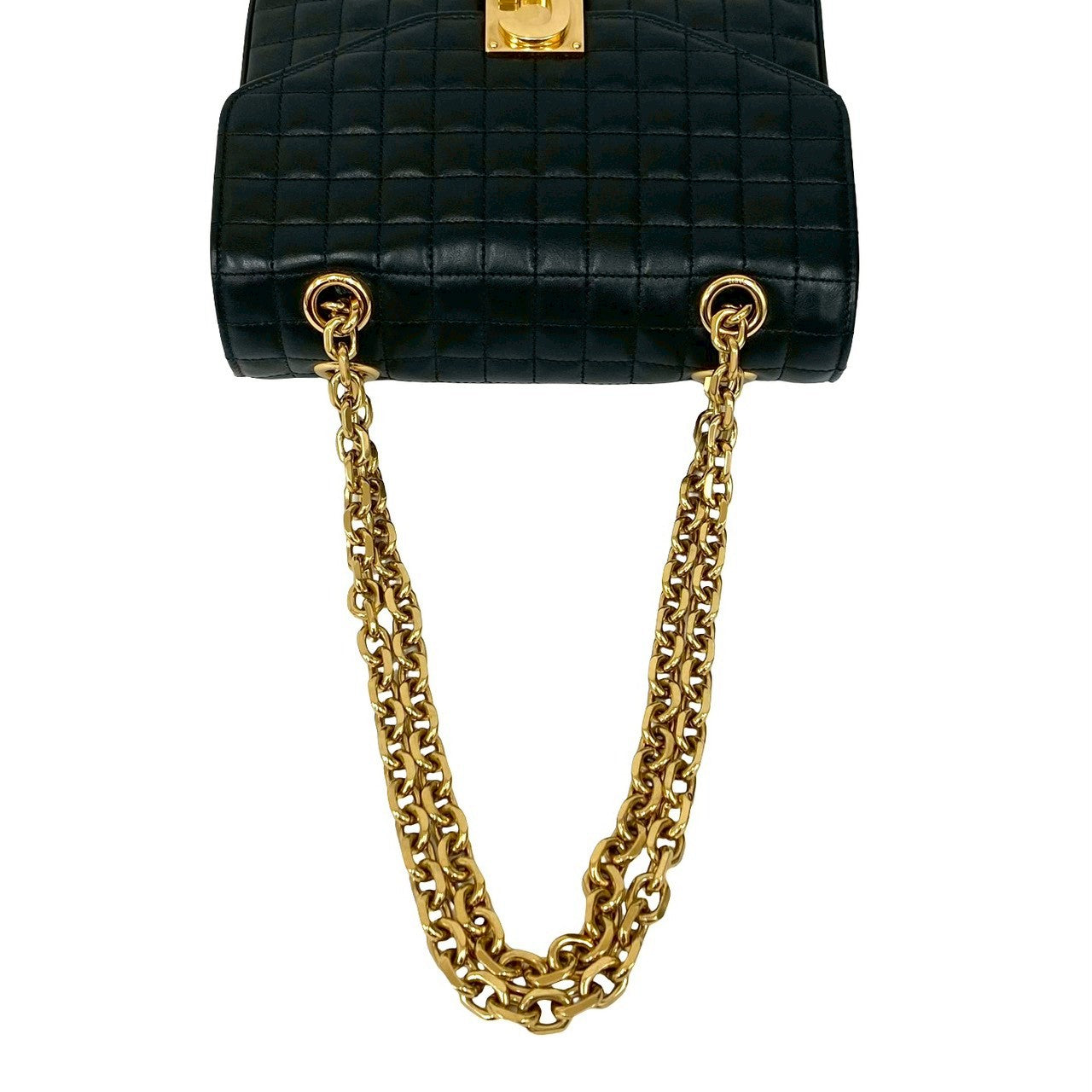 CELINE Cセー キルテッド チェーンショルダー スモール – Trip