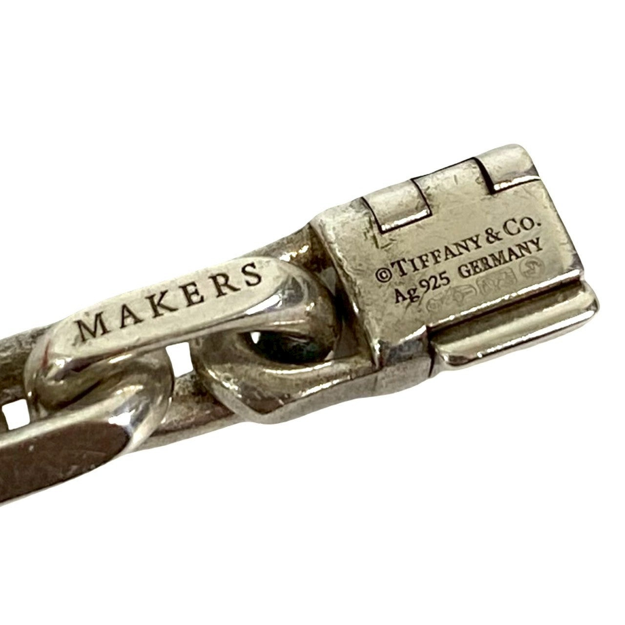 Tiffany メイカーズ ブレスレット TIFFANY&Co. ティファニー メイカーズ ナロー チェーン ブレスレット