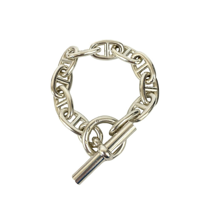 ブレスレット エルメス シェーヌダンクル TGM 11コマ マルジェラ期