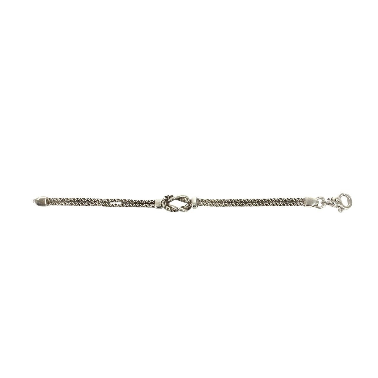 TIFFANY&Co. ティファニー ダブルロープ センターノット ブレスレット