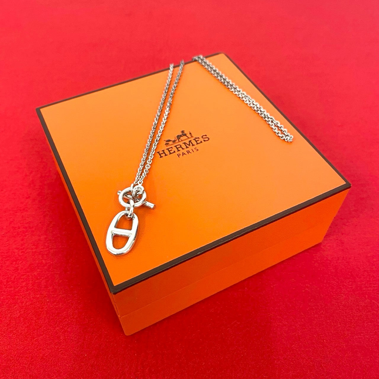 HERMES エルメス シェーヌダンクル アミュレット シェーヌダンクル