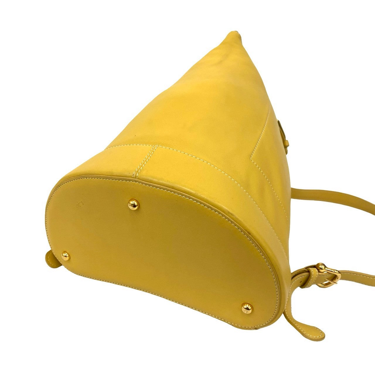 ロエベ LOEWE リュックサック ナイロン レザー イエロー　ミモザカラー LOEWE ロエベ (Vintage) リュックサック – Trip