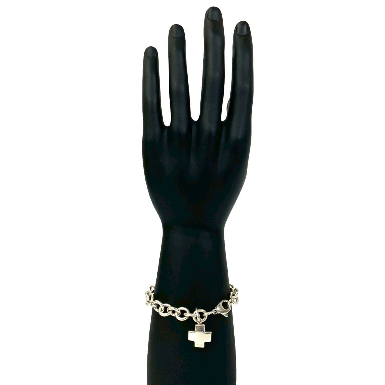 Tiffanyチェーンブレスレット 約20cm TIFFANY&Co. ティファニー ローマン クロス チェーン ブレスレット – Trip