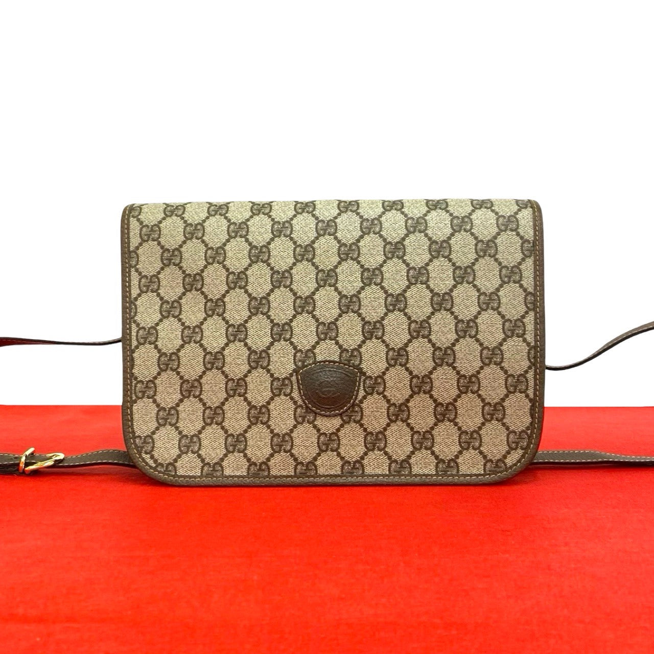 【入手困難　廃盤】OLD GUCCI グッチ ショルダーバッグ GUCCI グッチ OLD GUCCI オールドグッチ ショルダーバッグ ブラウン