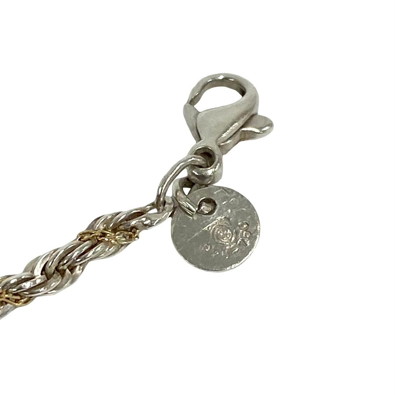 TIFFANY&Co. ティファニー ツイストロープ 925 K18 750YG ブレスレット