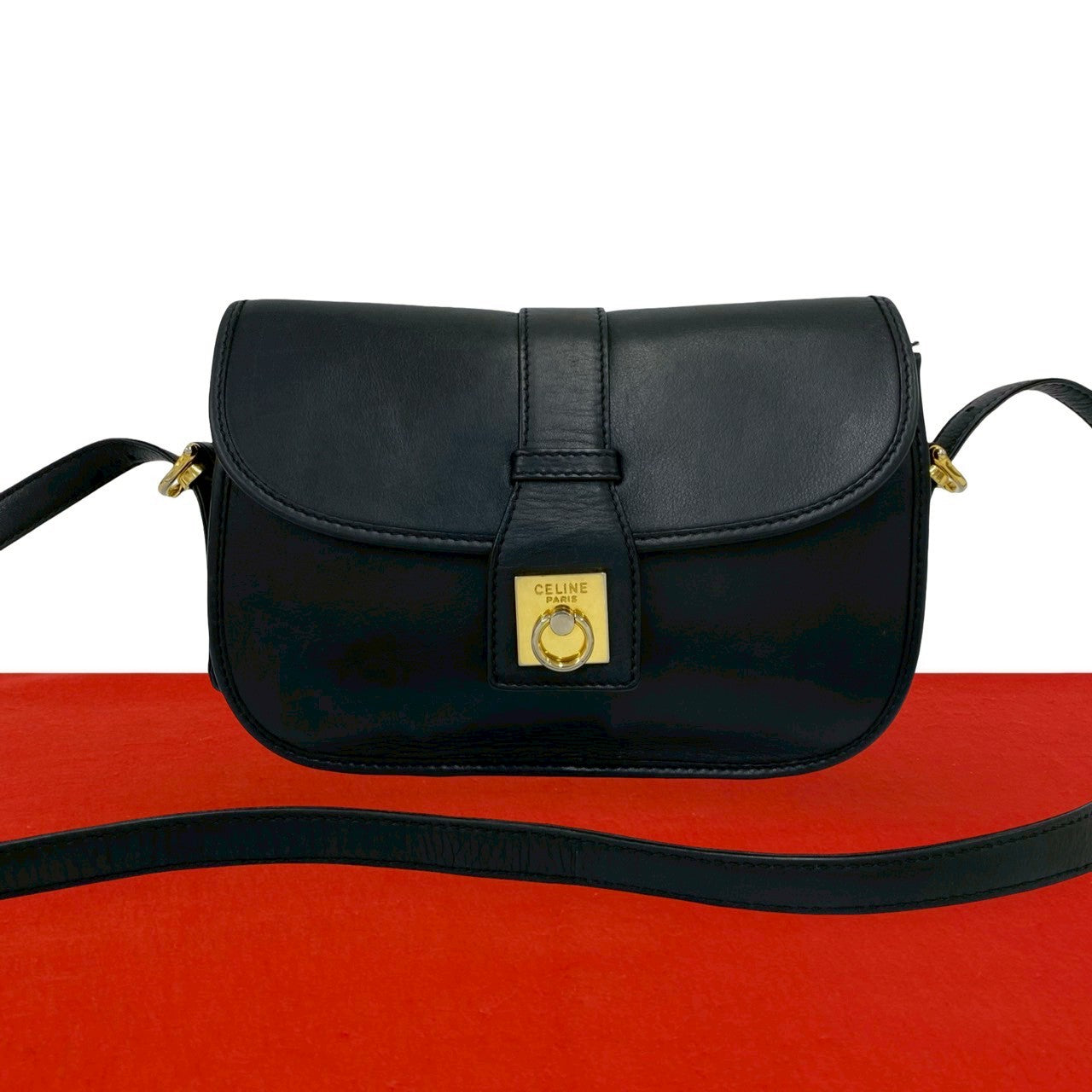 セリーヌ　ショルダーバッグ CELINE セリーヌ (Vintage) ショルダーバッグ – Trip