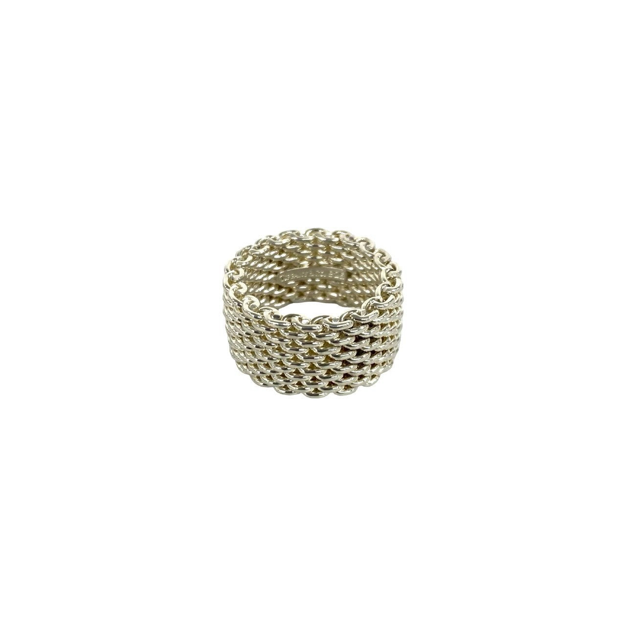 TIFFANY&Co. ティファニー サマセット メッシュ リング 指輪 – Trip