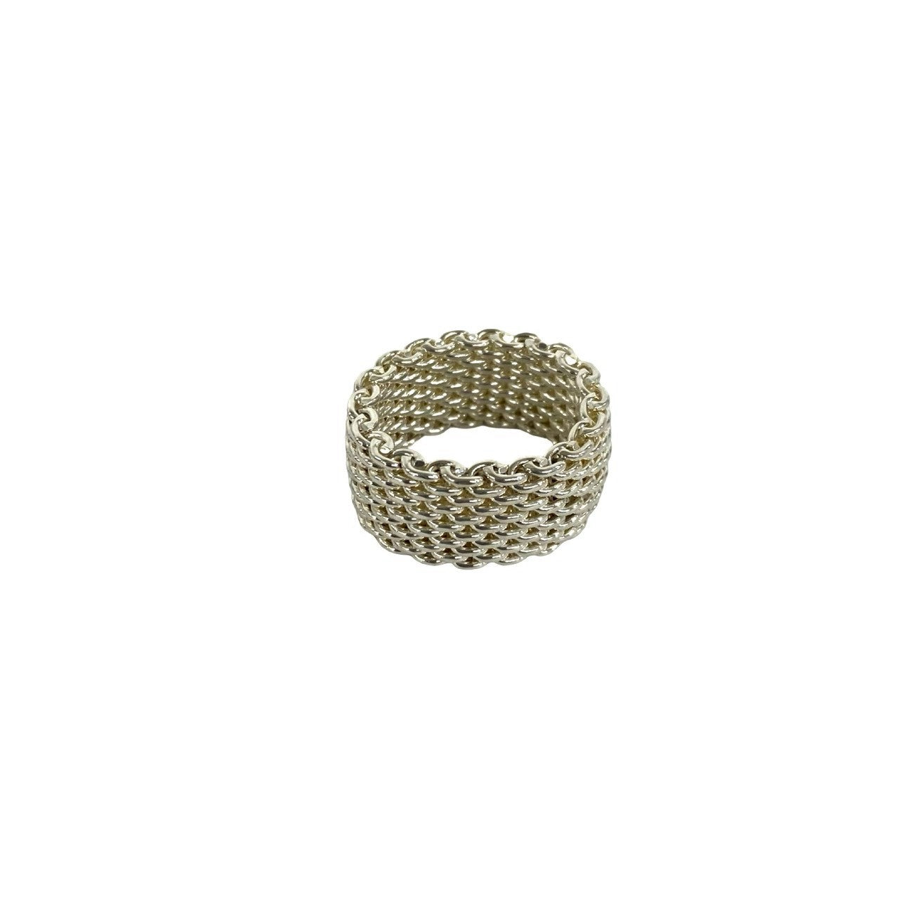 TIFFANY&Co. ティファニー サマセット メッシュ リング 指輪 – Trip