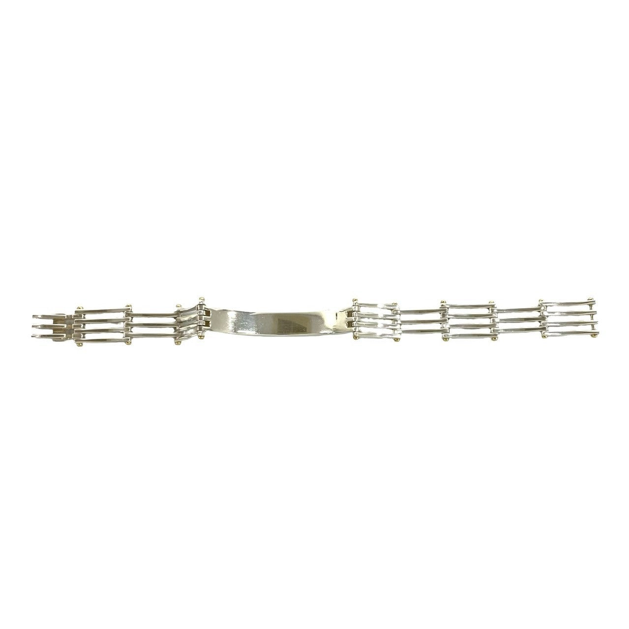TIFFANY&Co. ティファニー ゲート ID ブレスレット 925 K18 750YG – Trip
