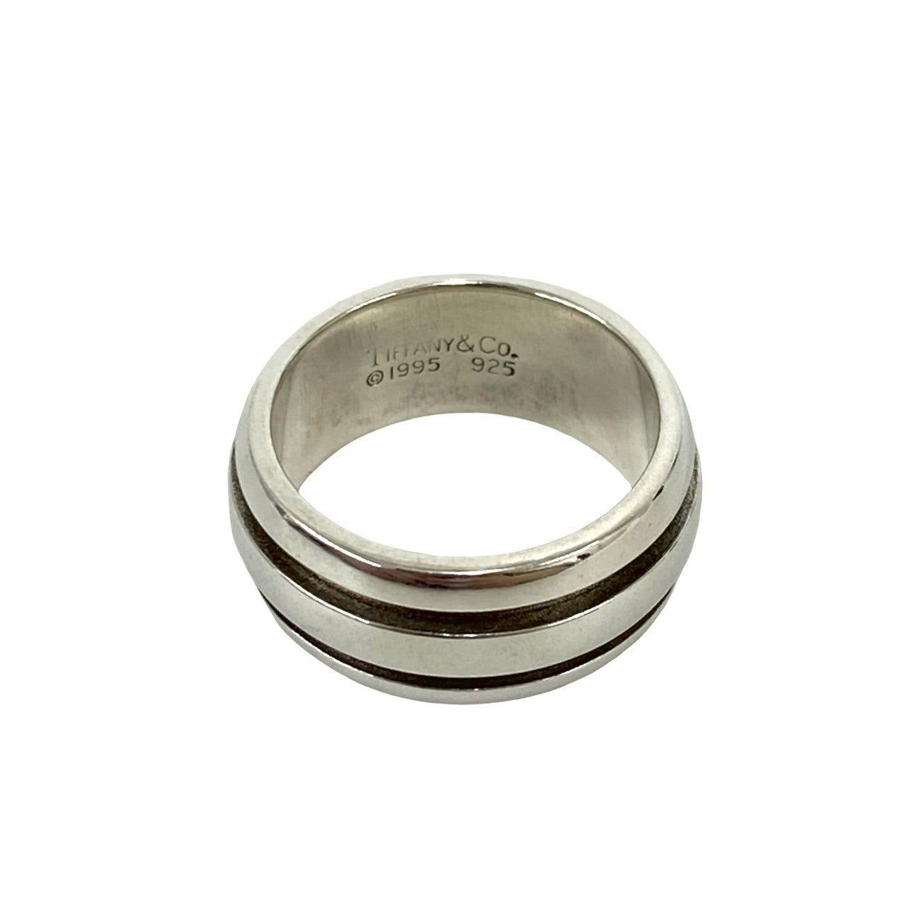 TIFFANY&Co. ティファニー (Vintage) グルーブド ダブルライン リング