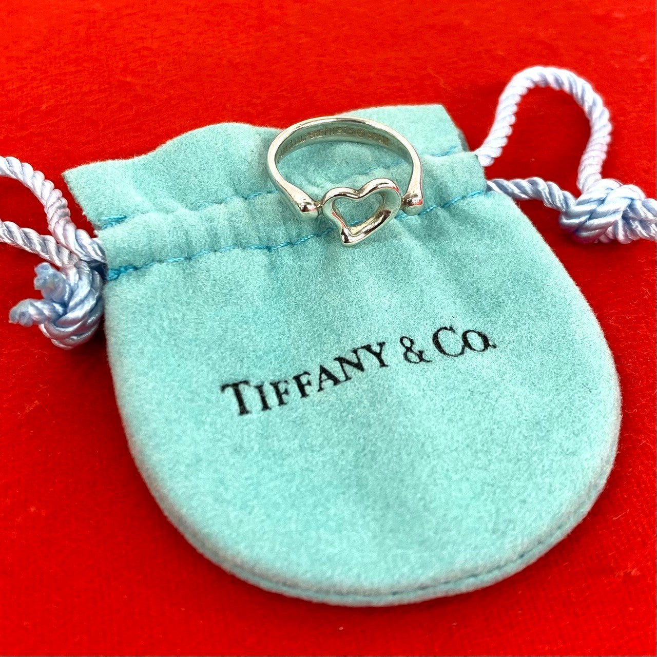 TIFFANY&Co. ティファニー オープン ハート リング 指輪 – Trip