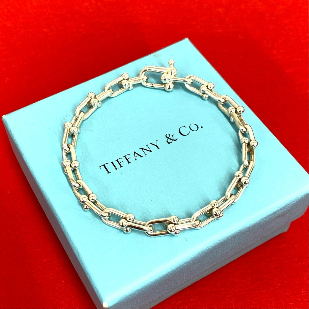 TIFFANY&Co. ティファニー ハードウェア スモールリンク ブレスレット
