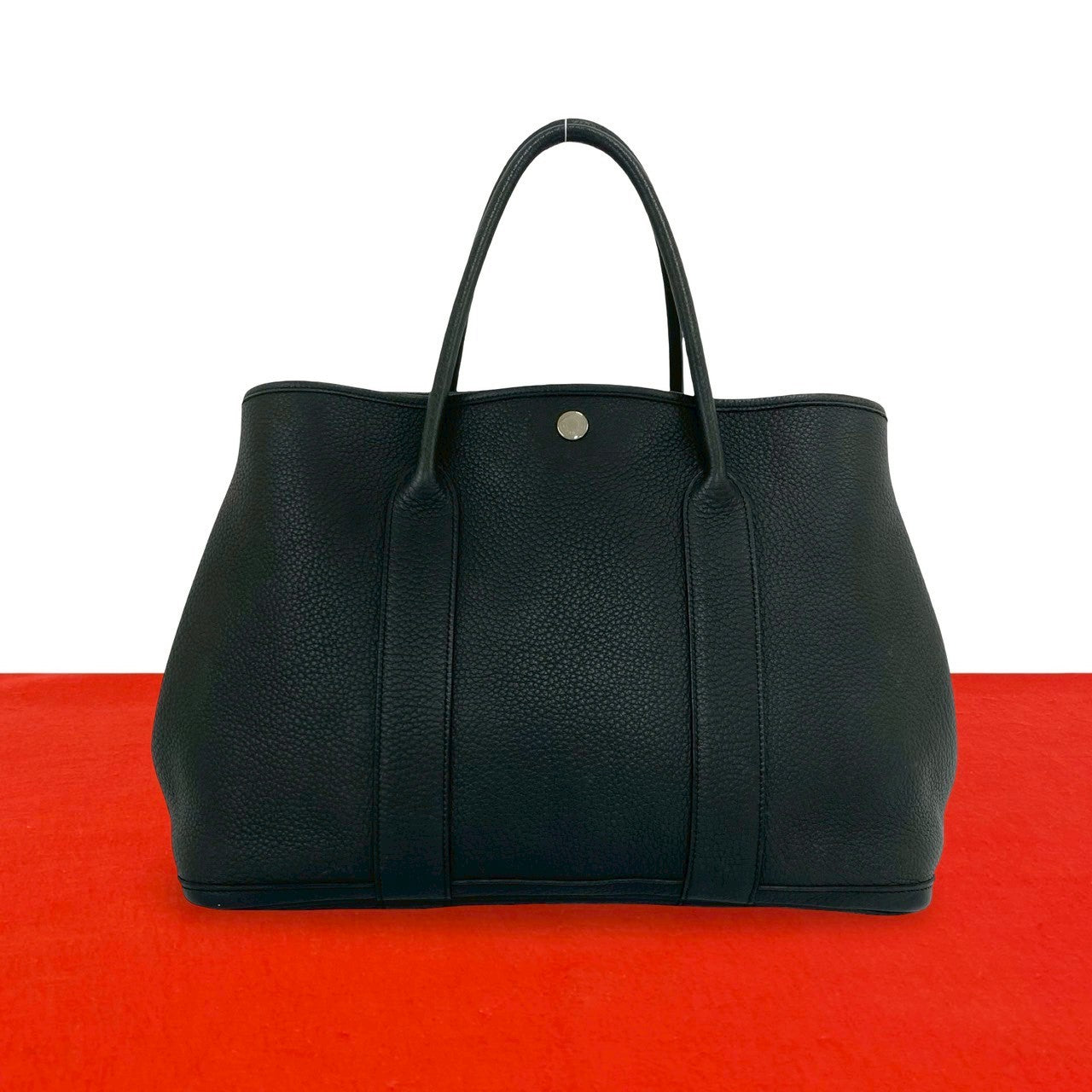 HERMES エルメス ガーデンパーティPM トートバッグ ハンドバッグ 