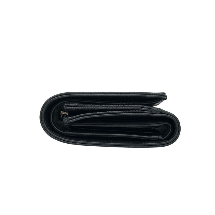 trifold wallet chanel