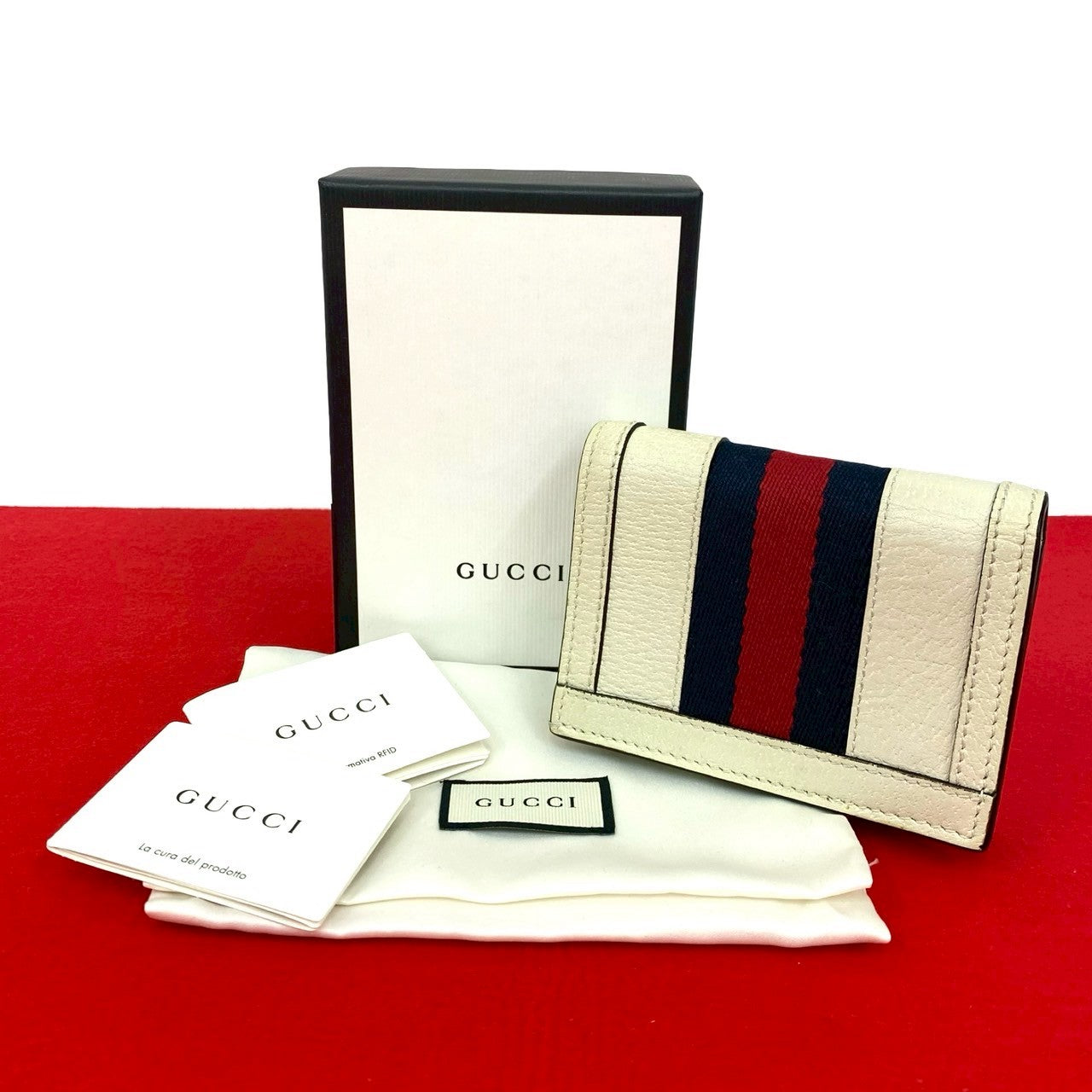 GUCCI グッチ オフィディア 二つ折り財布 – Trip