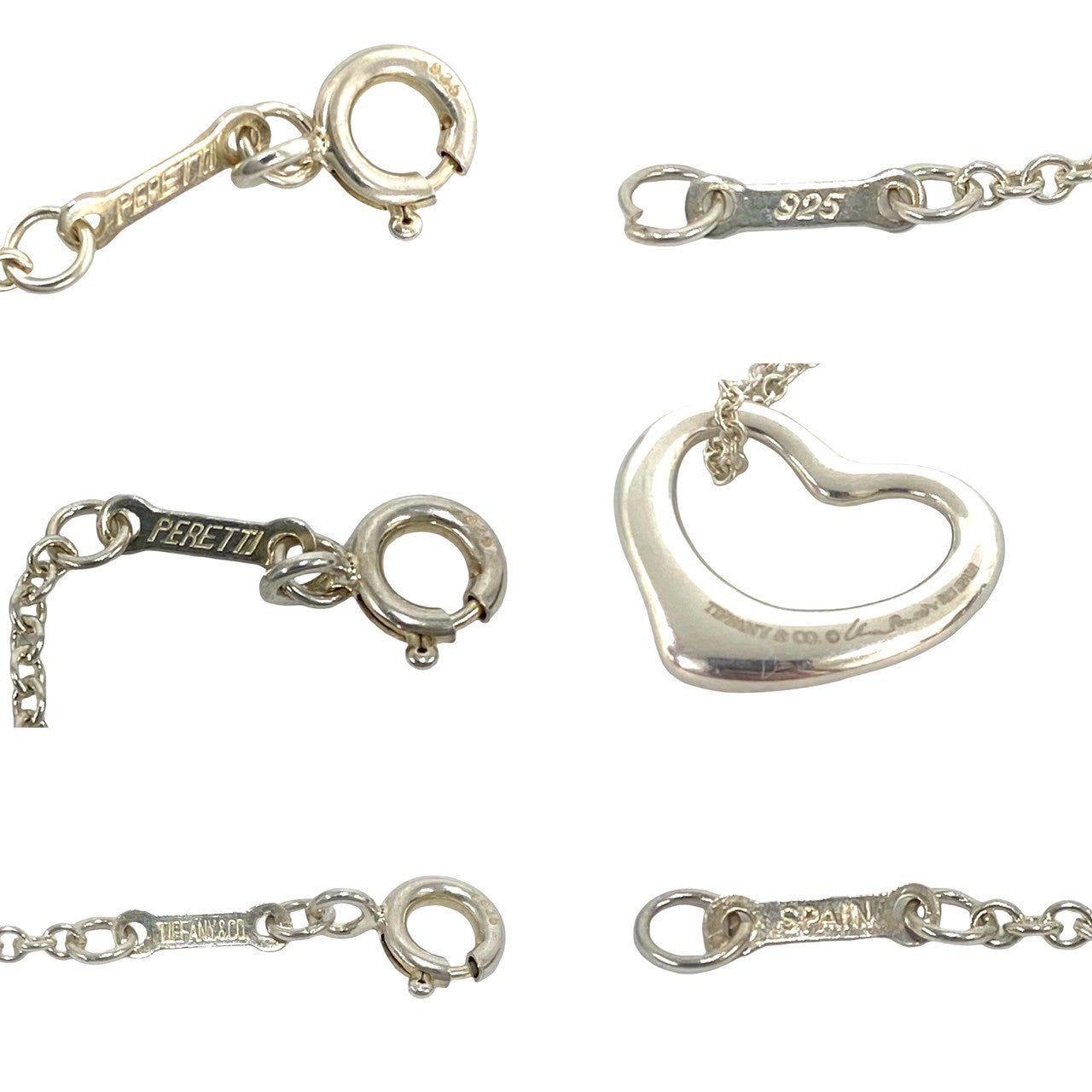 TIFFANY&Co. ティファニー オープンハート ネックレス – Trip