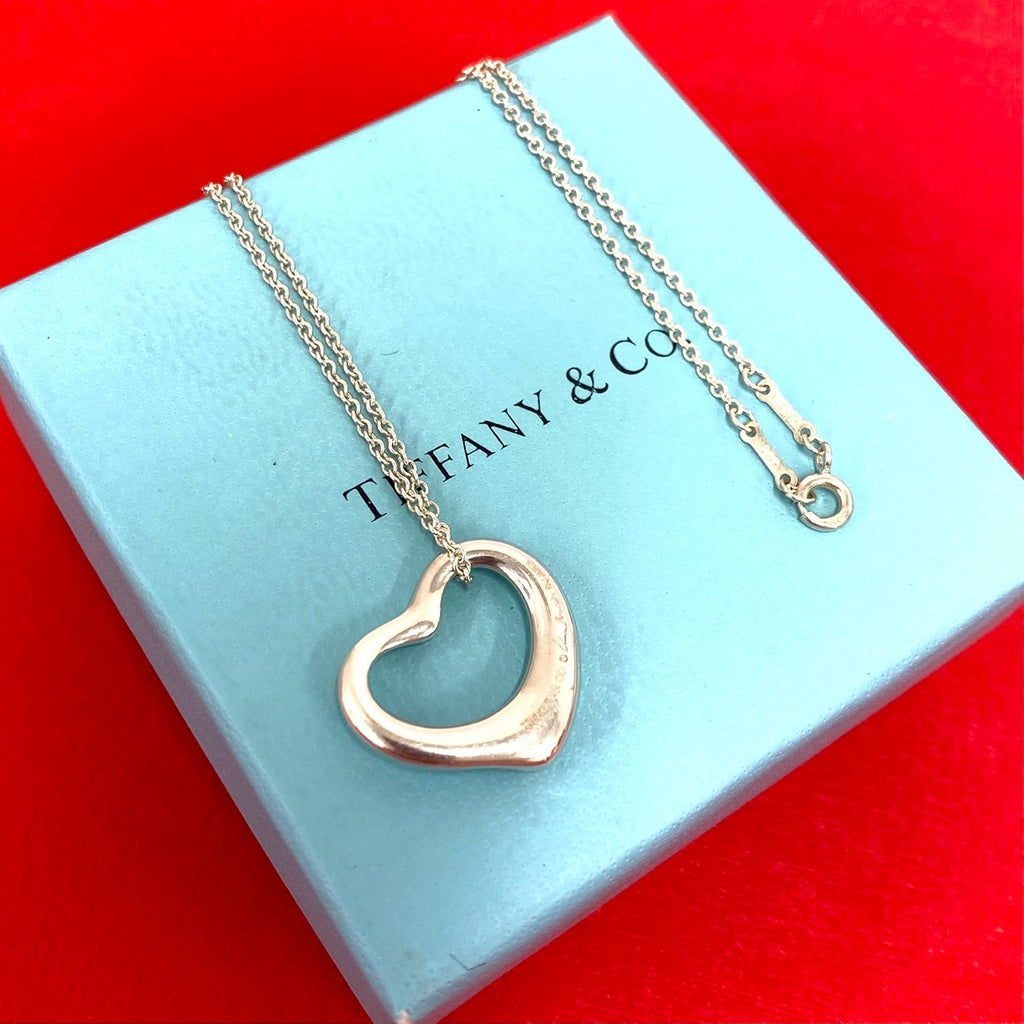 Tiffany & Co. ハート型ネックレス　オープン ハート TIFFANY&Co. ティファニー オープンハート ネックレス – Trip