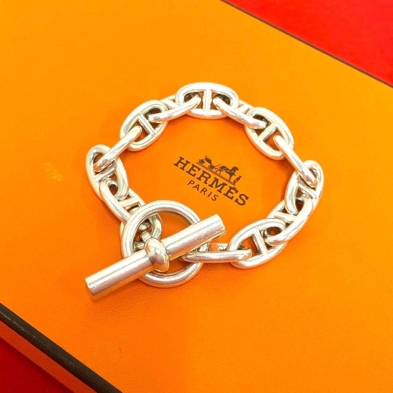 HERMES エルメス シェーヌダンクル GM 13コマ HERMES エルメス シェーヌダンクル GM 13コマ ブレスレット – Trip