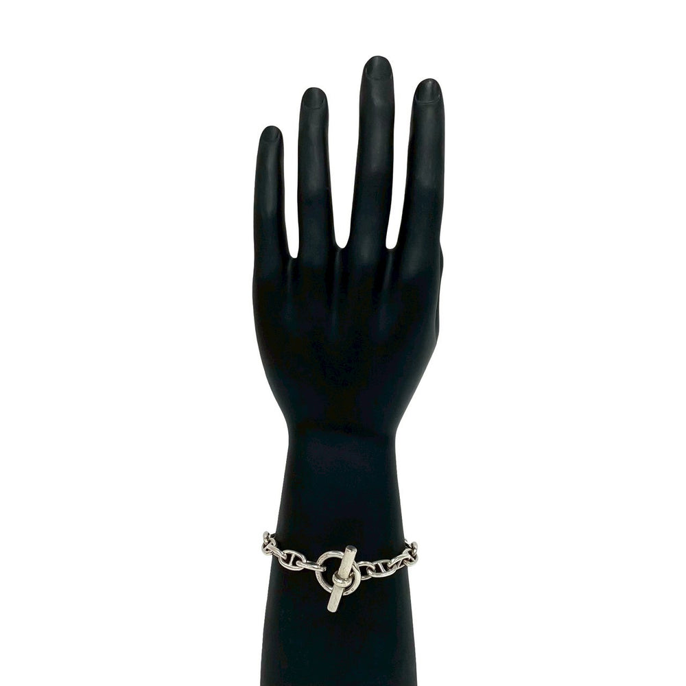 ブレスレット エルメス シェーヌダンクル PM 18コマ 筆記体