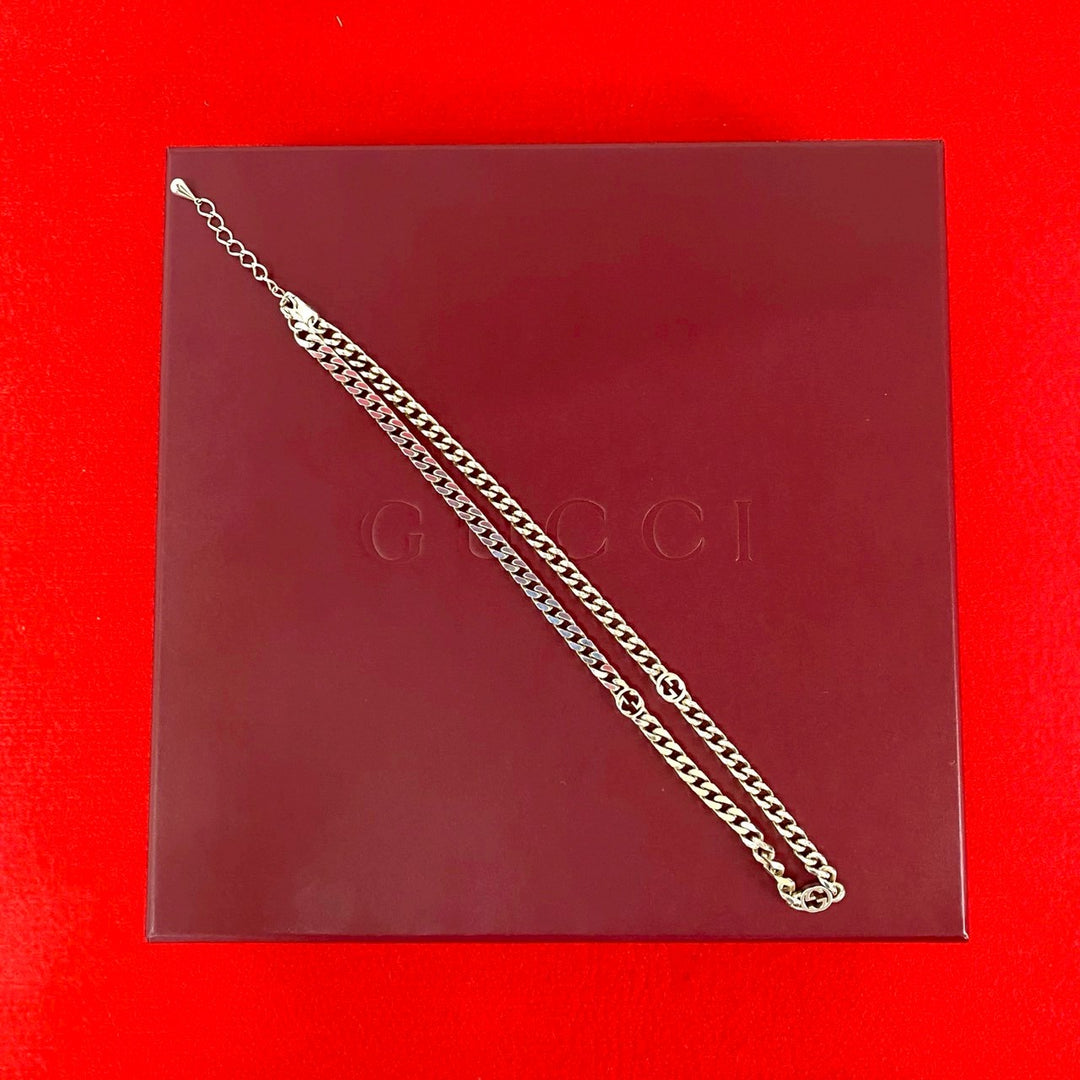 ネックレス グッチ インターロッキング G