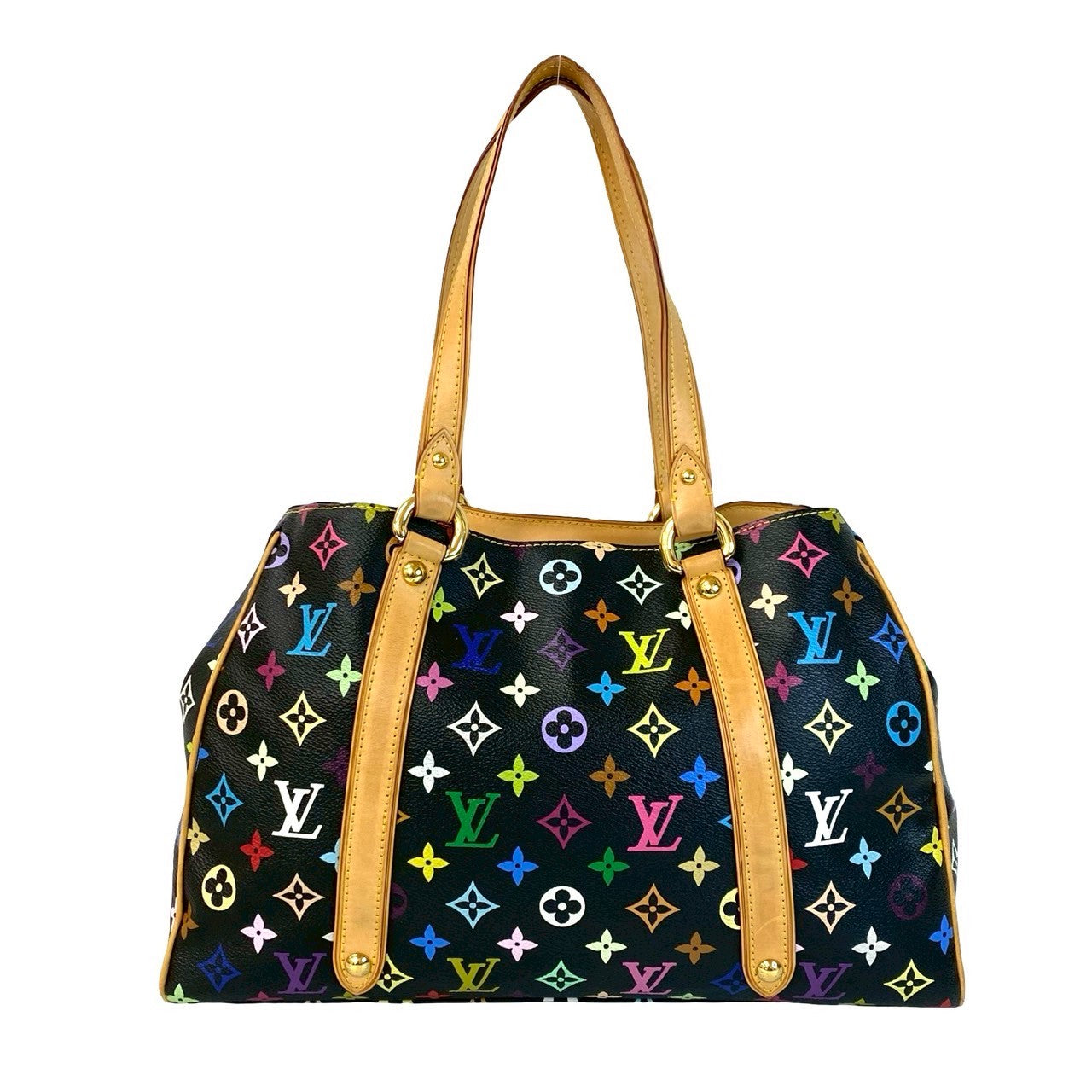 Louis Vuitton マルチカラー トートバッグ　オーレリアMM 美品 LOUIS VUITTON ルイヴィトン オーレリア MM トートバッグ – Trip