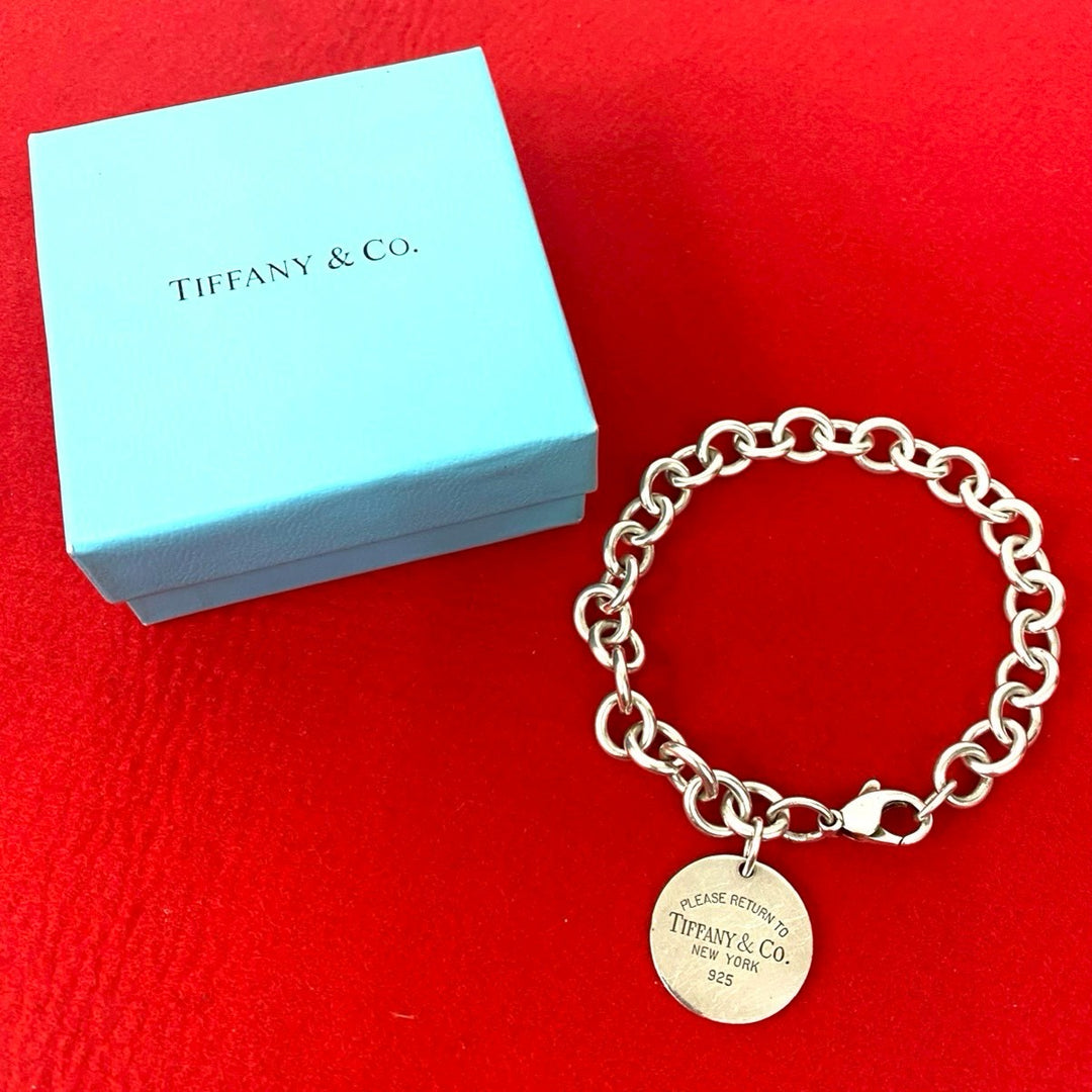 ブレスレット ティファニー リターントゥ ラウンドタグ