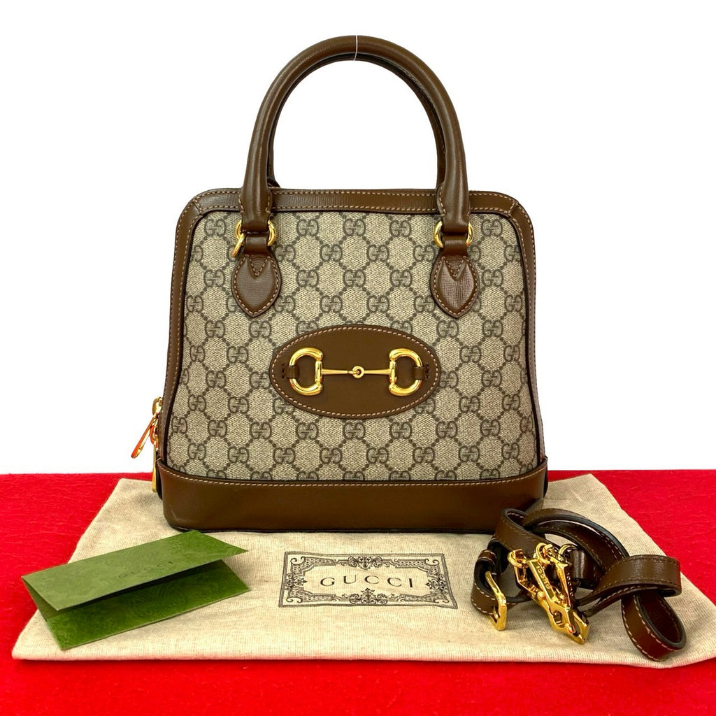 GUCCI グッチ ホースビット 1955 スモール トップハンドル ショルダー
